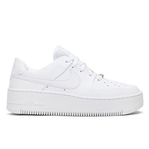White Air Force 1s Sage